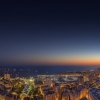 Monaco Yacht Show Sunset 2014 Twilight
